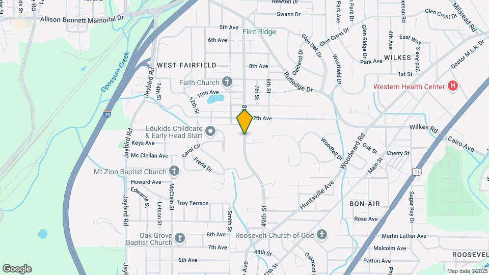 1226 8th St Map and Location Details
