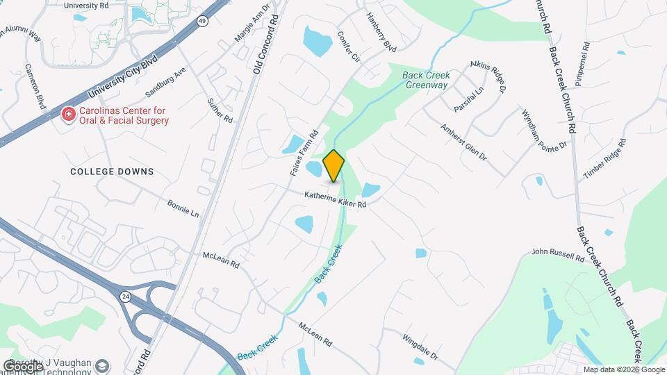 9616 Kayce Ln Map and Location Details