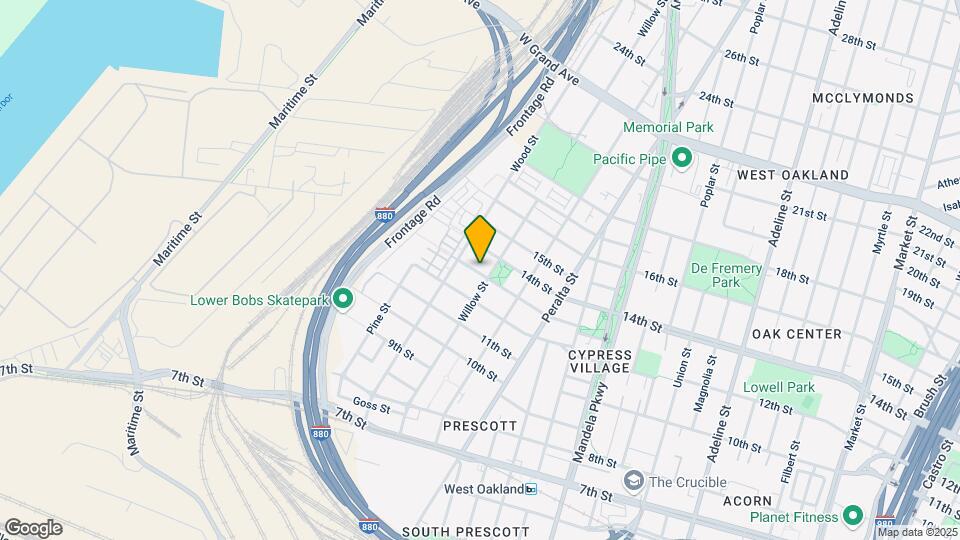 1716 13th St-Unit -1720 13th Street - ADU Map and Location Details