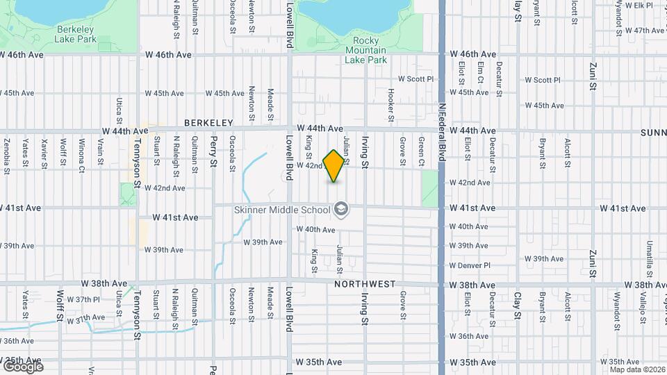 4142 Knox Ct Map and Location Details