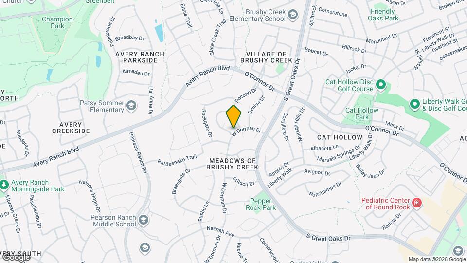 8900 Martha's Dr Map and Location Details