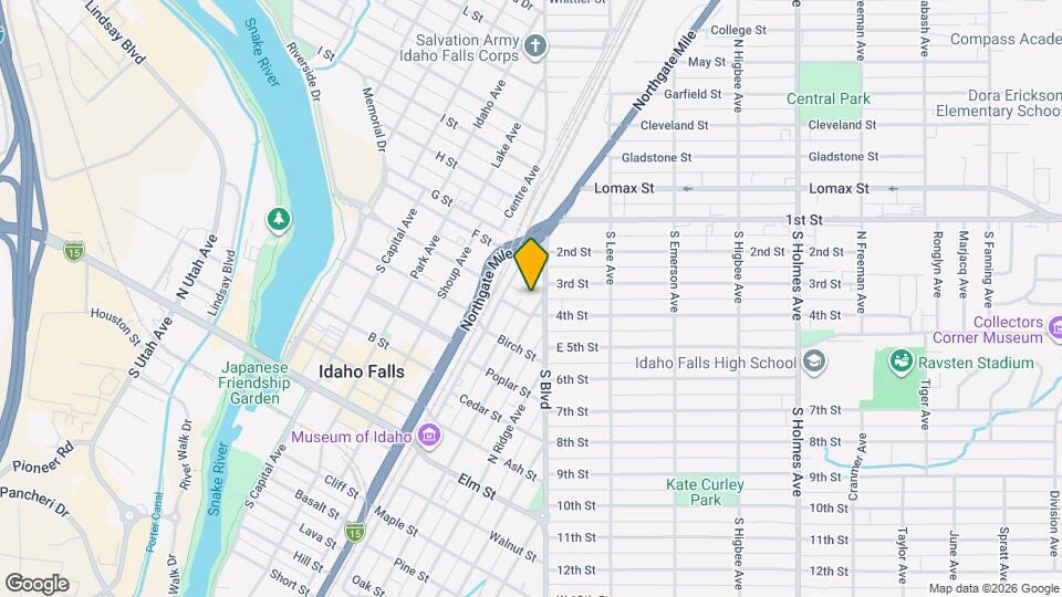 757 N Water Ave Map and Location Details