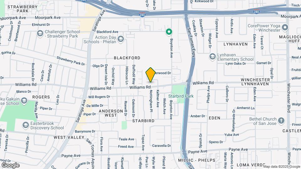 3843 Williams Rd Map and Location Details