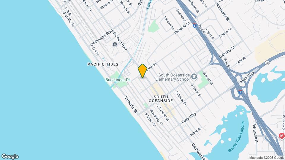 1616 S Tremont St Map and Location Details