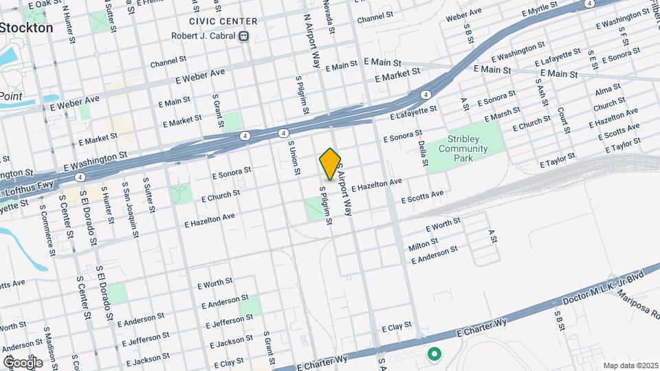 532 S Pilgrim St Map and Location Details