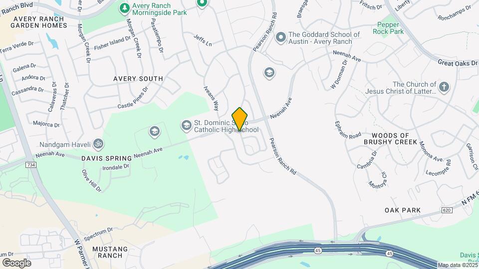 14504 McCoy Lp Map and Location Details