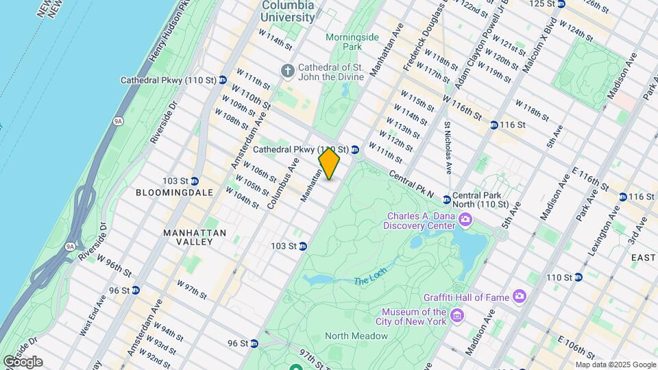 5-7 W 107th St Map and Location Details