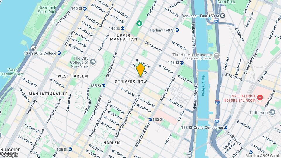 202-204 W 140th St Map and Location Details