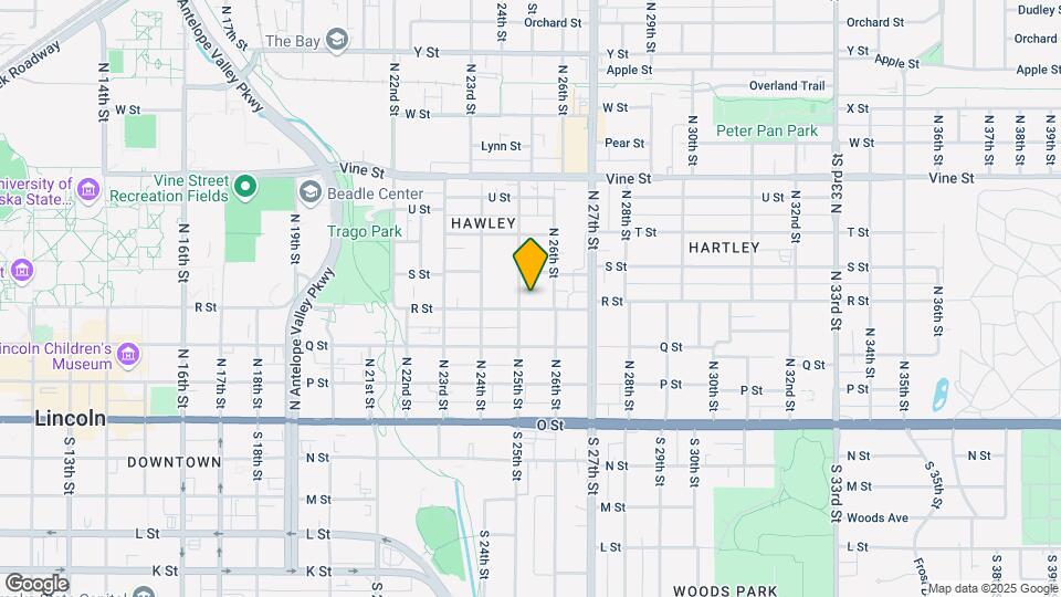 2512 R St Mapa y Detalles de la Ubicación