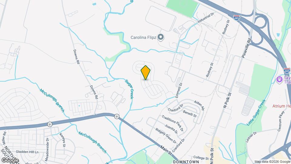 826 Windage Wy Map and Location Details