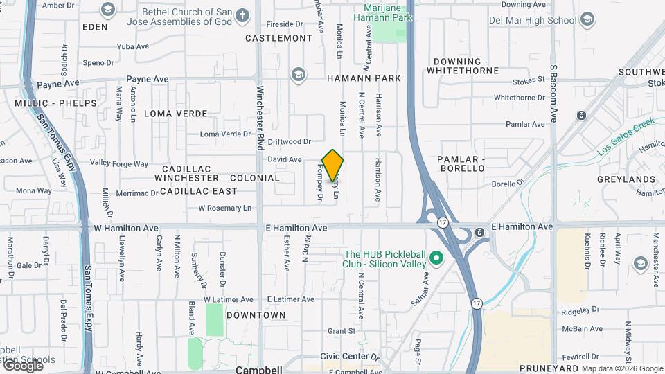 1483-1485 Merry Ln Map and Location Details