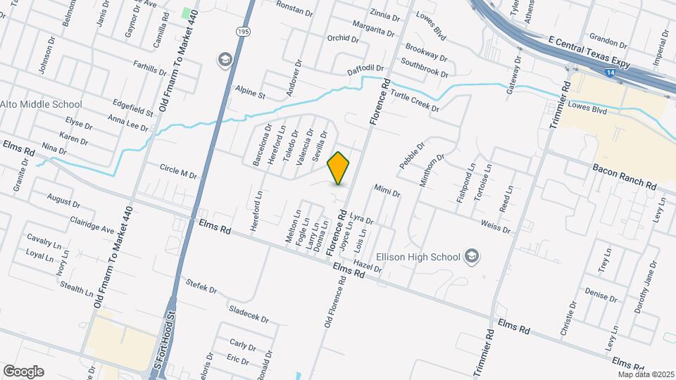 104 Castellon Ct Map and Location Details