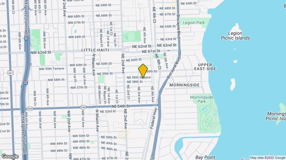 329 NE 58th St Map and Location Details