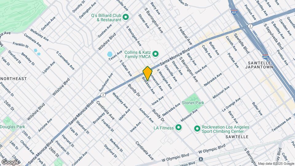 1534 Brockton Ave Map and Location Details
