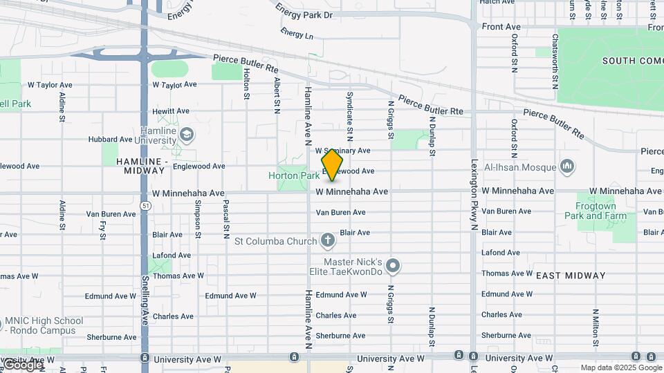 1307 W Minnehaha Ave Mapa y Detalles de la Ubicación