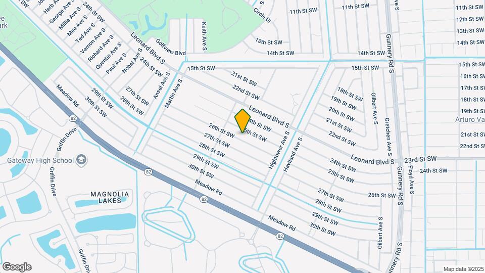 4642 26th St SW Map and Location Details