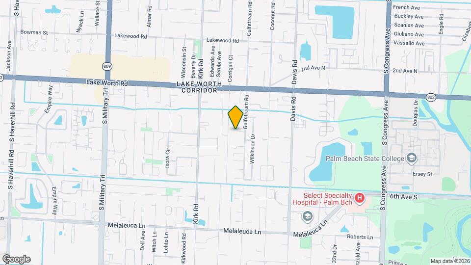 4215 Gulfstream Rd Map and Location Details