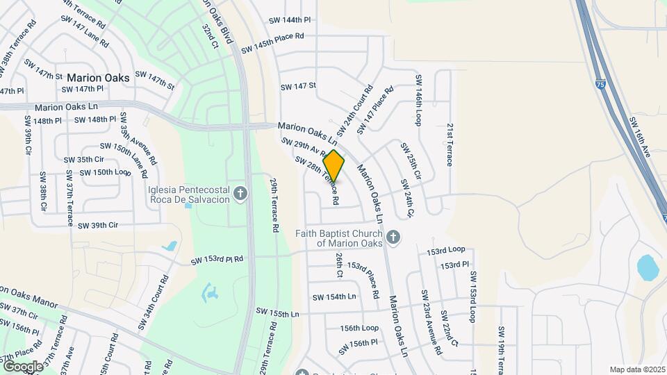 15114 SW 28th Terrace Rd Map and Location Details