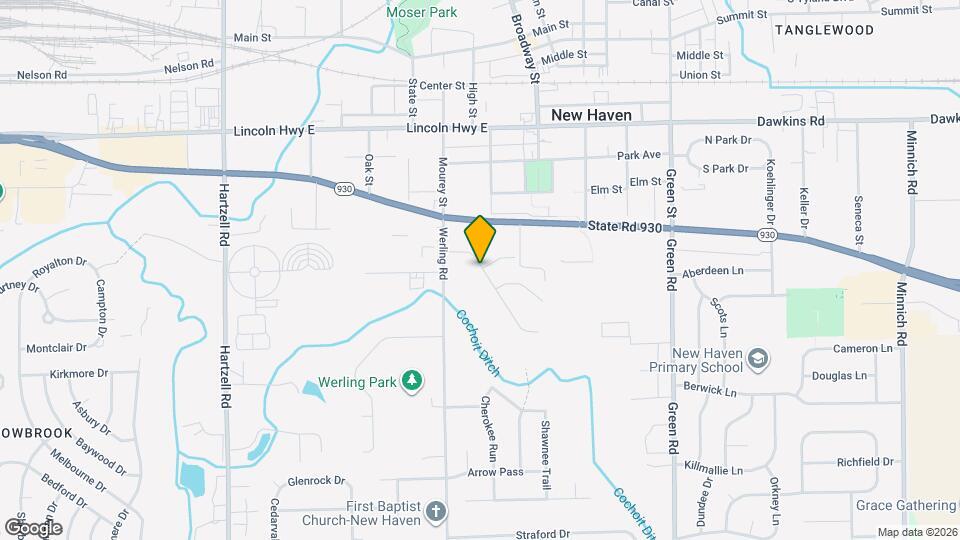 2308 Valley Creek Run Map and Location Details