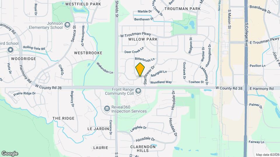 4509 Starflower Dr Map and Location Details