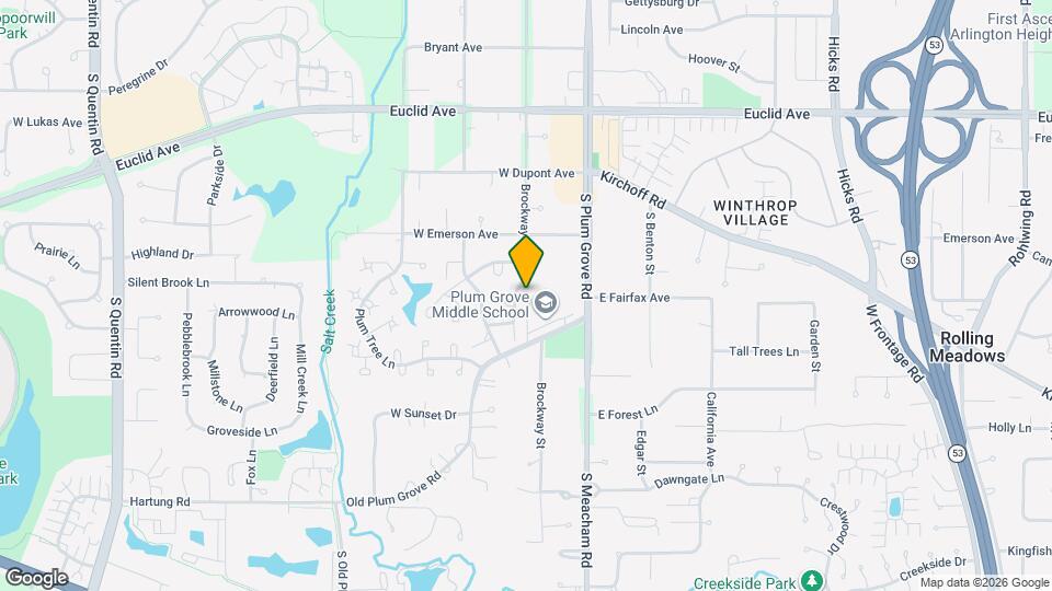 2508 Yarrow Ln Map and Location Details