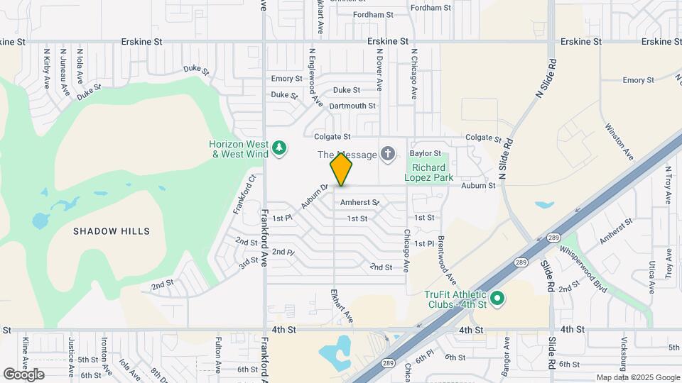 5539 Auburn St Map and Location Details