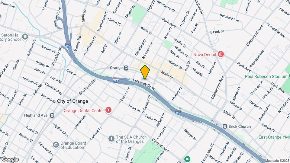 APEX Orange Crossing Mapa y Detalles de la Ubicación