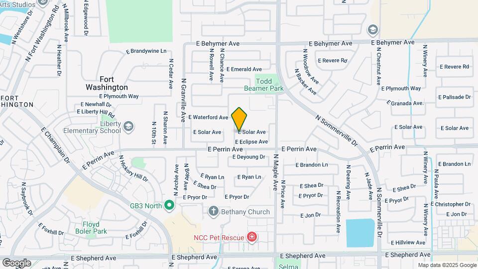 1797 E Solar Ave Map and Location Details