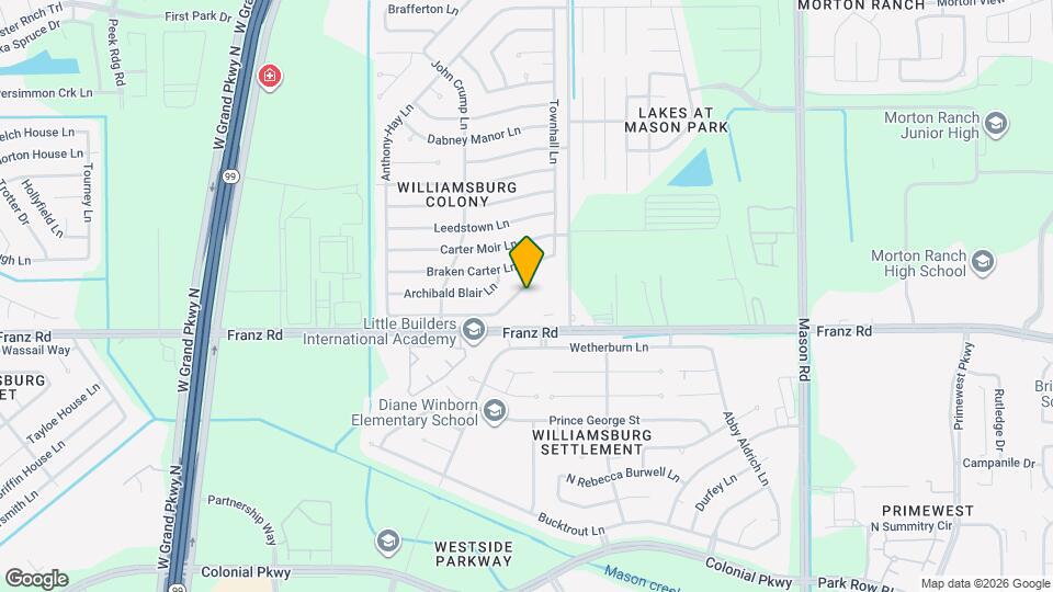 22527 Market Square Ln Map and Location Details