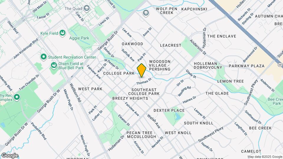 805 Dexter Dr S Map and Location Details