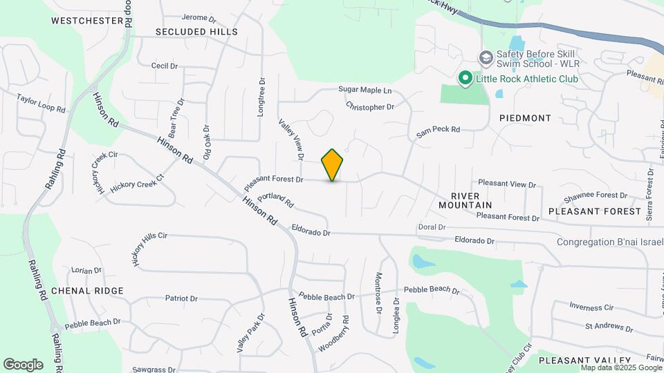 13609 Pleasant Forest Dr Map and Location Details