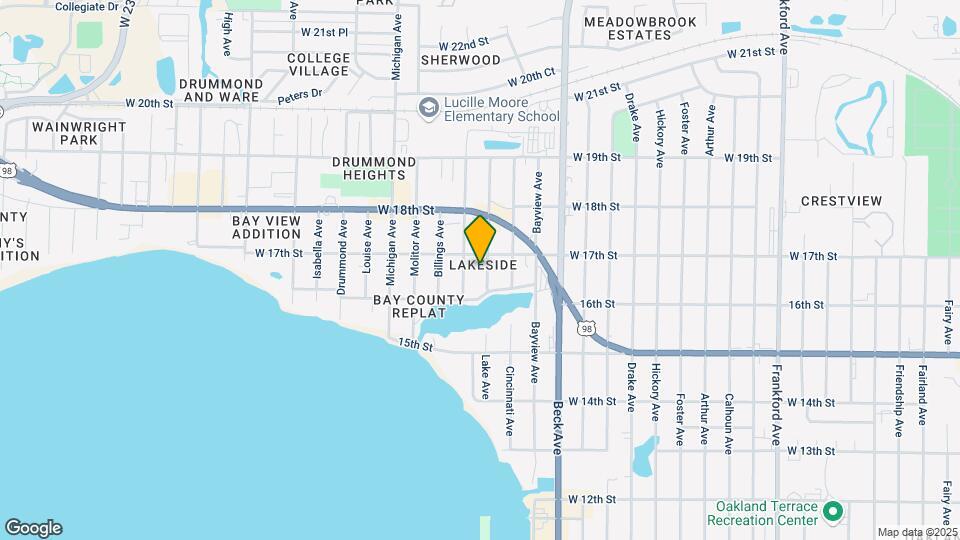 1611 Lake Ave Map and Location Details