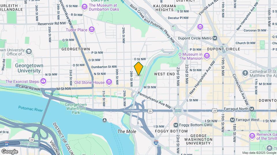 1230-1240 27th St NW Map and Location Details