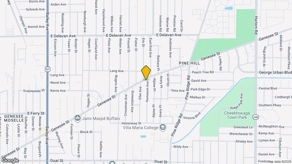 2267 Genesee St Mapa y Detalles de la Ubicación
