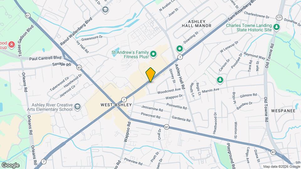 1639 Memminger Ave Map and Location Details