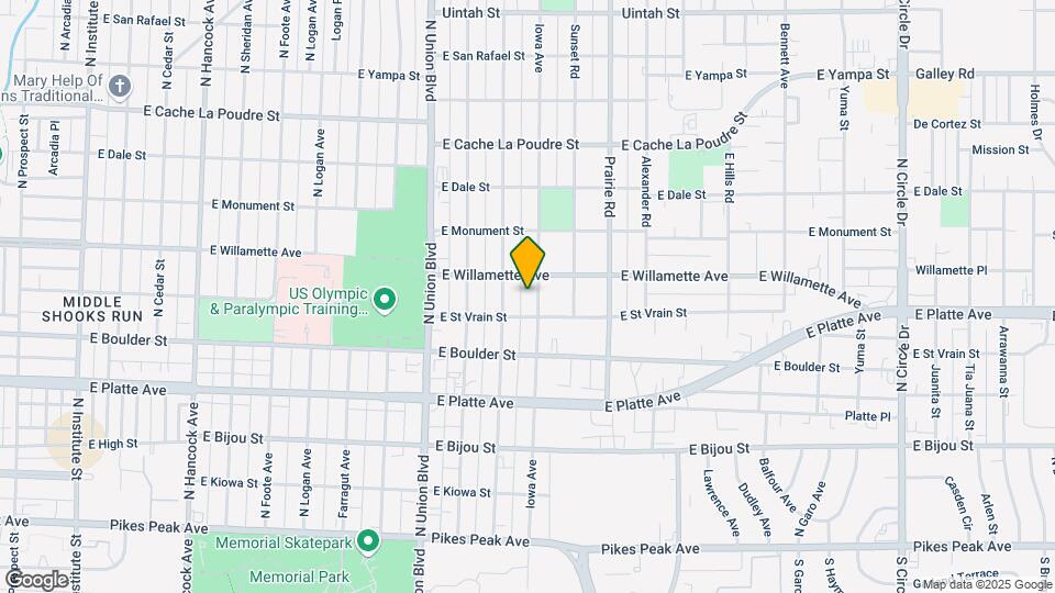 518 Iowa Ave Map and Location Details