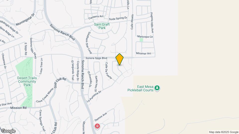 2043 Villa Napoli Loop E Map and Location Details