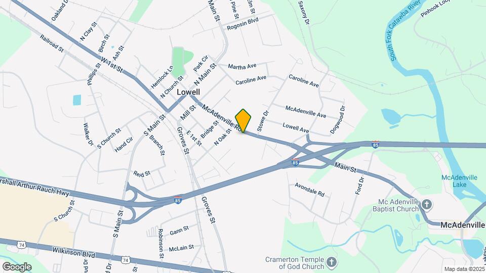512 McAdenville Rd Map and Location Details