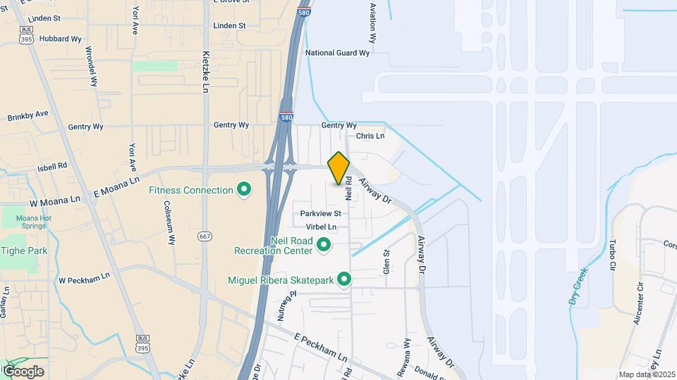 3445-3485 Neil Rd Mapa y Detalles de la Ubicación