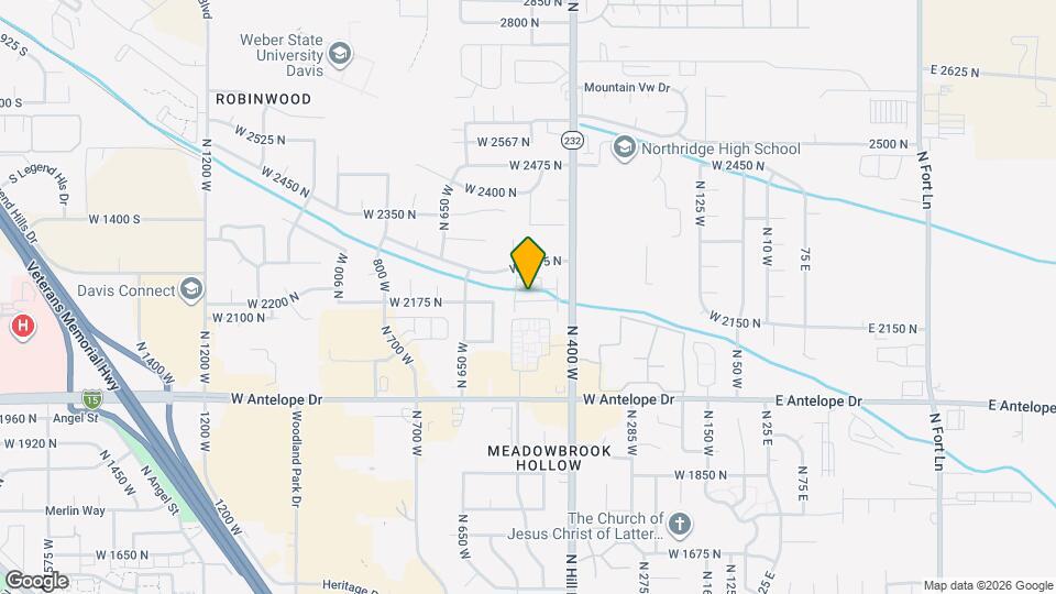 506 W 2200 N Map and Location Details