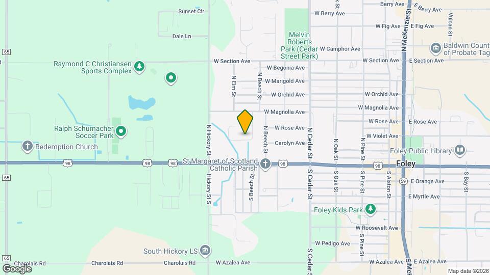 20 Magnolia Cir Map and Location Details