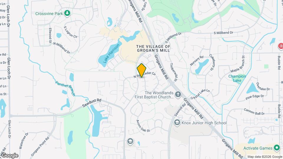 1010 E Red Cedar Cir Map and Location Details