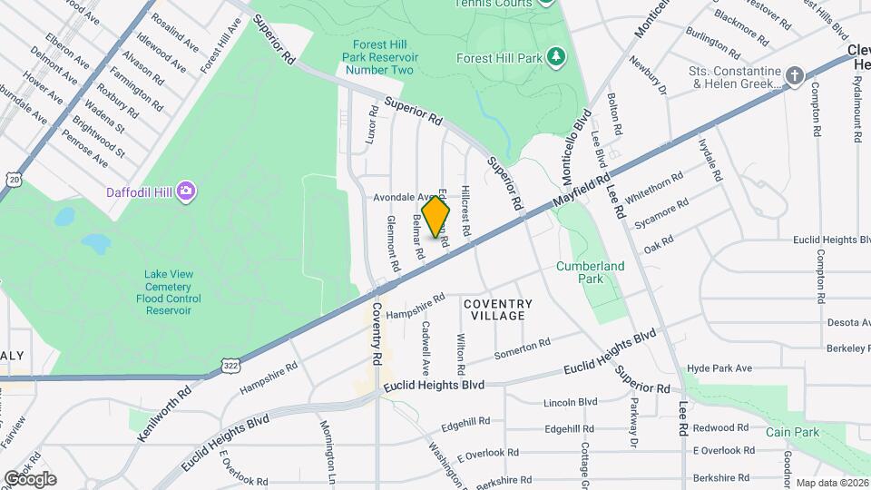 1686 Eddington Rd, Unit 1 Map and Location Details