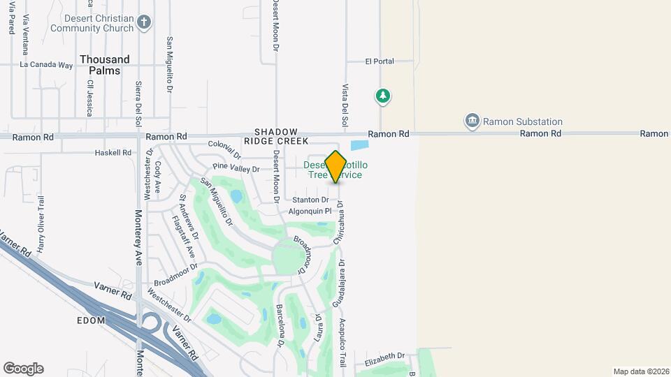 32373 Chiricahua Dr Map and Location Details