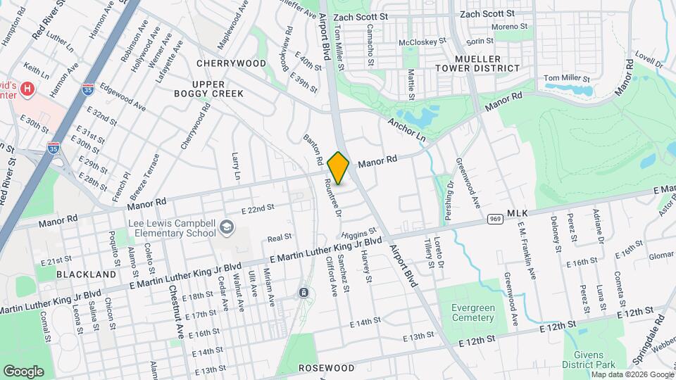 2932 Moss St Mapa y Detalles de la Ubicación