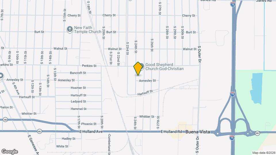 748 S 24th St Mapa y Detalles de la Ubicación