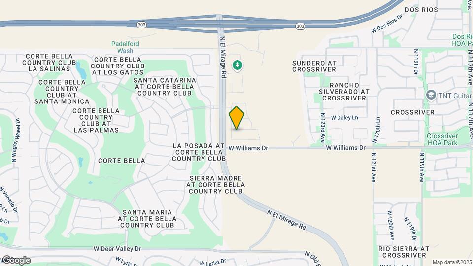 12639 W Country Club Trail Map and Location Details
