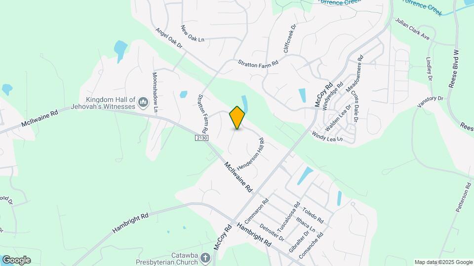 8618 Cedar Hollow Ln Map and Location Details