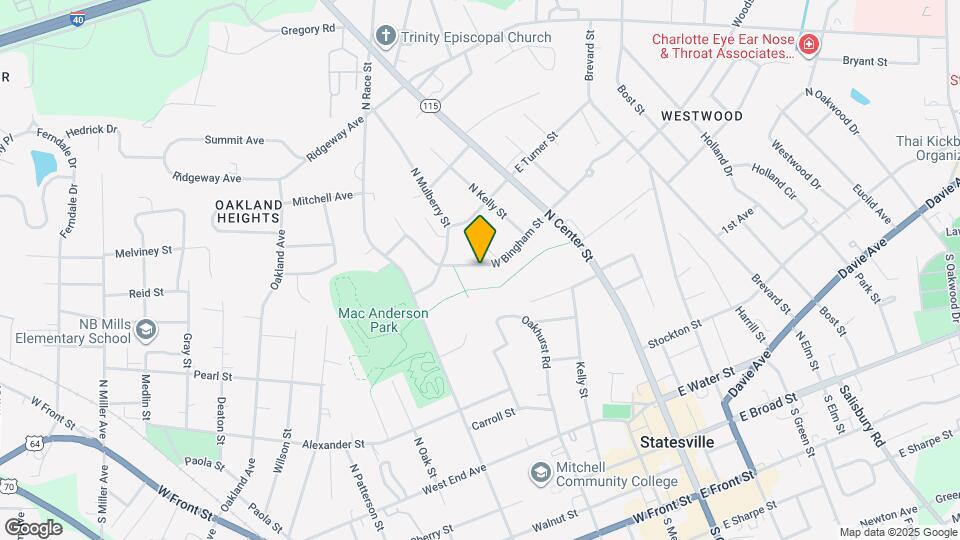 323 W Bingham St Map and Location Details