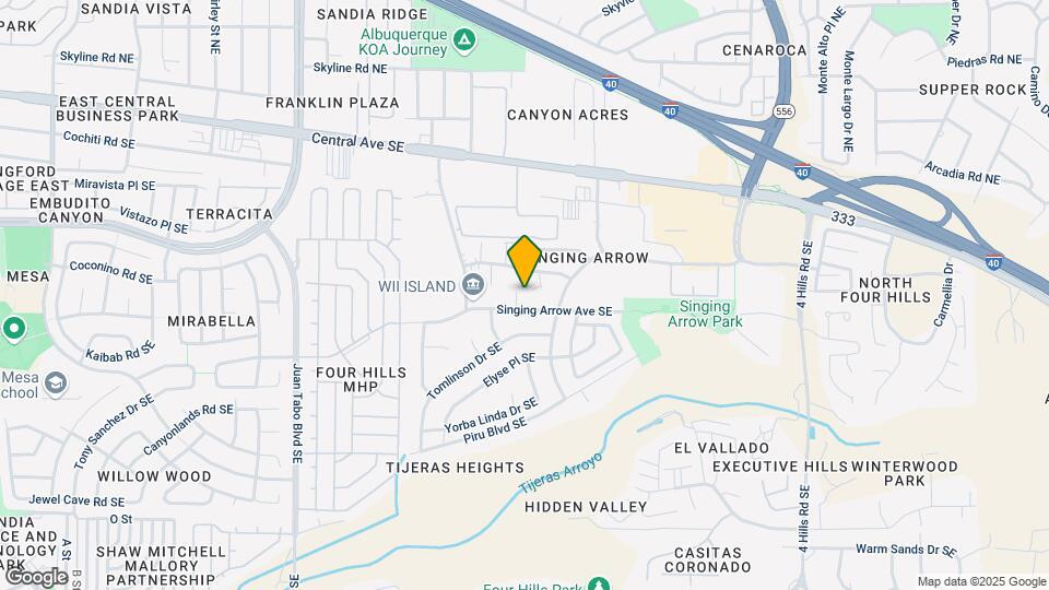 408 Rainbow Ct SE Mapa y Detalles de la Ubicación